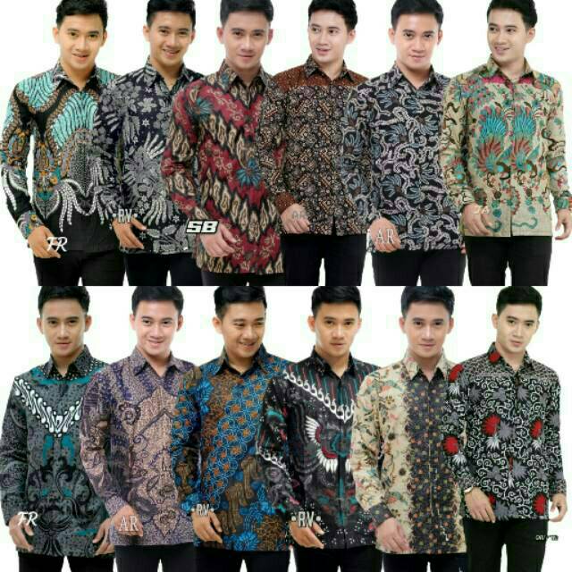 Kain batik pekalongan | hem batik | kemeja batik | emboss | liris seno