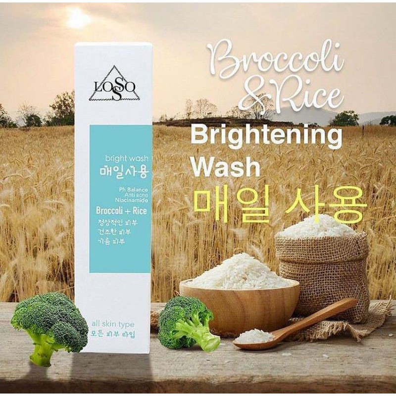 LOSSO Brightening Wash Original Korea