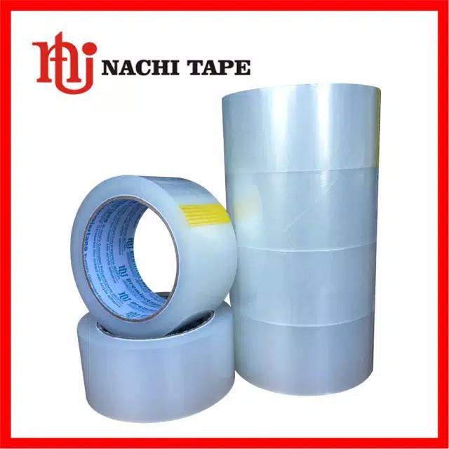 RC LAKBAN/PLAKBAN ISOLASI BENING TAPE NACHI 2&quot; INCH x 100 YARD, GOLD TAPE DAN PREMIER BY NACHI