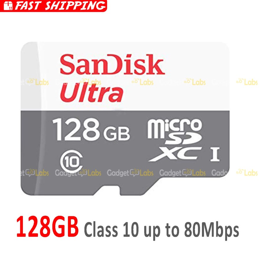 Micro SD SanDisk 128 GB Ultra Class 10 100mb/s Memory Card Class Original