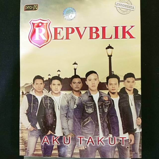 KASET MUSIK VIDEO VCD ORIGINAL LAGU KARAOKE BAND REPUBLIK