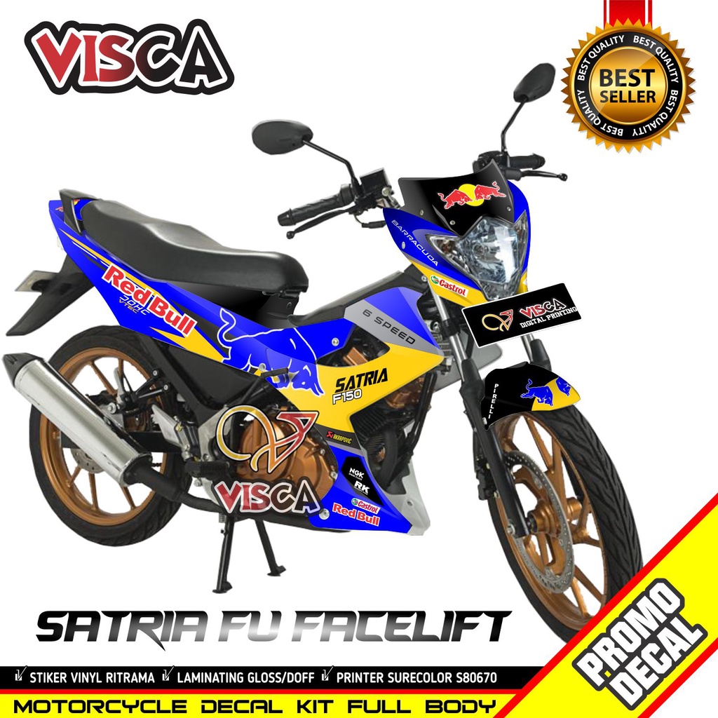 Decal Stria FU Facelift Stiker Stria FU Facelift  Striping Stria FU Facelift  Sticker Stria FU Facel