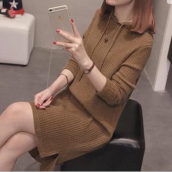 XAE [Tunik hodie PJ BC]Tunik wanita Rajut varian warna SURABAYA