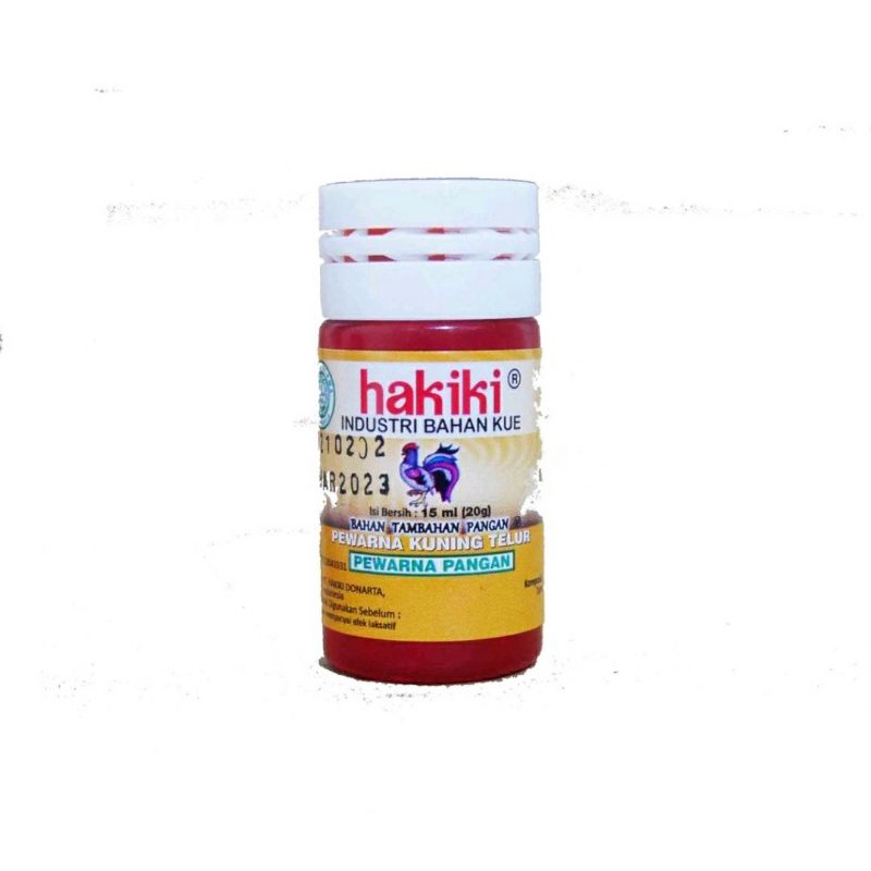 Hakiki Pewarna Makanan 15 ML - AYAM SUMBO / SUMBA - FOOD COLOURING