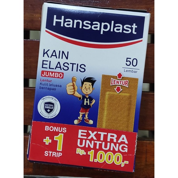 Hansaplast Kain Elastis Jumbo 50 Lembar