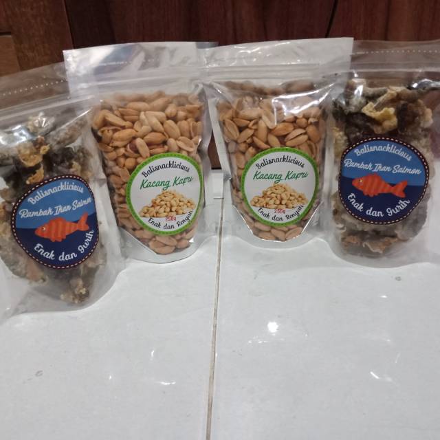 

Rambak Ikan Salmon dan Kacang Kapri