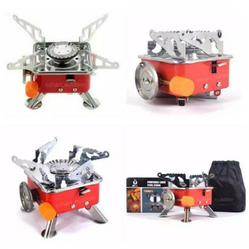 Alat Masak Kompor Portable Kotak Kemping Gunung / Camping Stove K-202 Outdoor