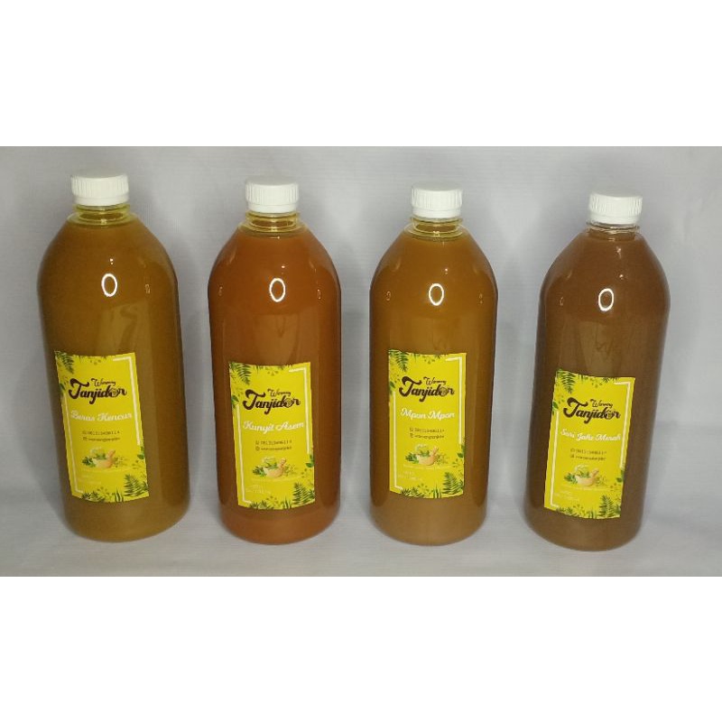 

Jamu Tradisional Tanjidor 1000 ml 4 rasa