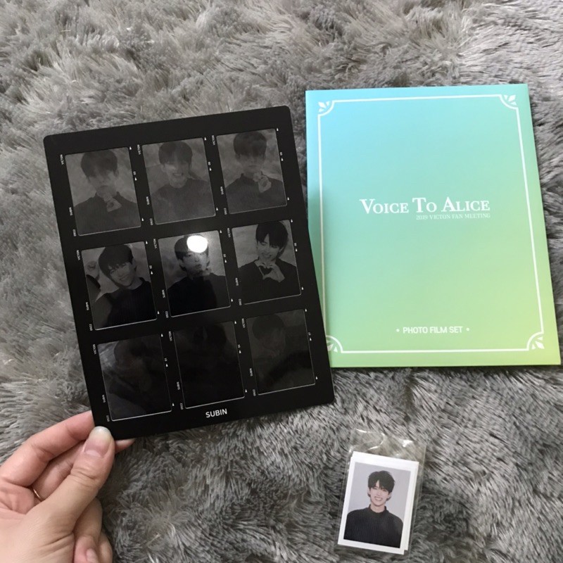 BACA DESKRIPSI Victon Merch Photofilm Set SUBIN SEJUN CHAN