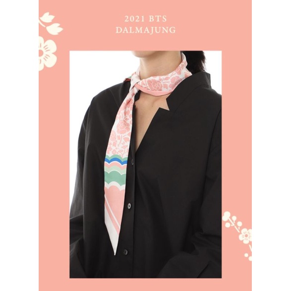 BTS TWILLY SCARF DALMAJUNG [READY STOCK]