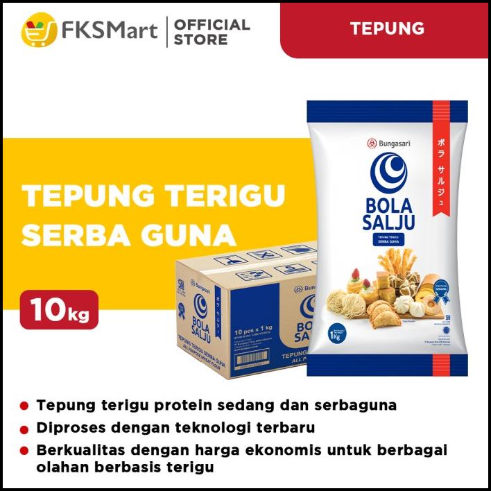 

Bola Salju Tepung Terigu 1 Kg Karton