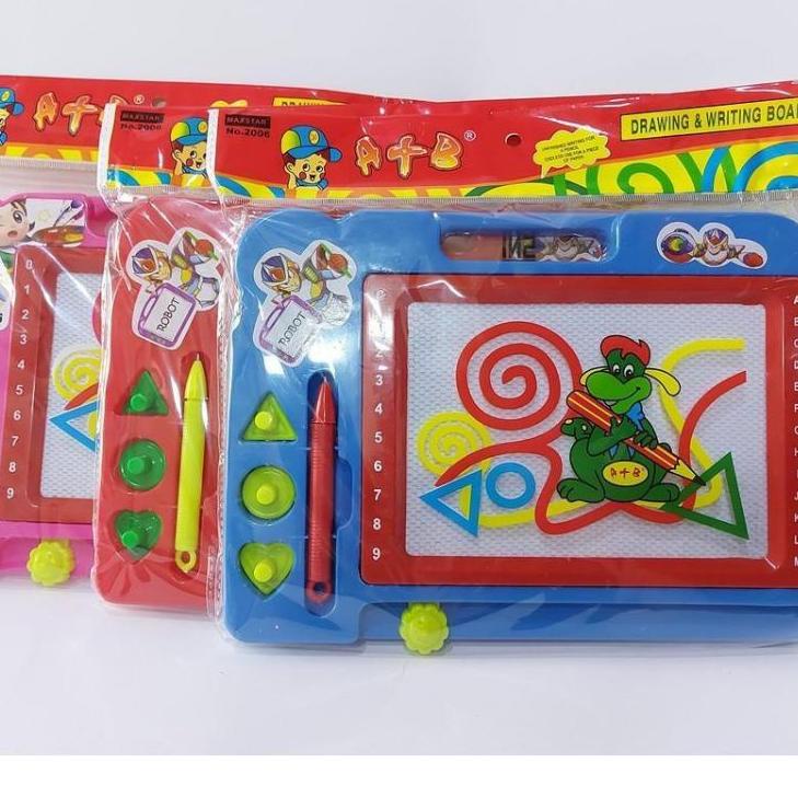 

Get Now Mainan Anak Edukasi Papan Tulis Magnet T2006