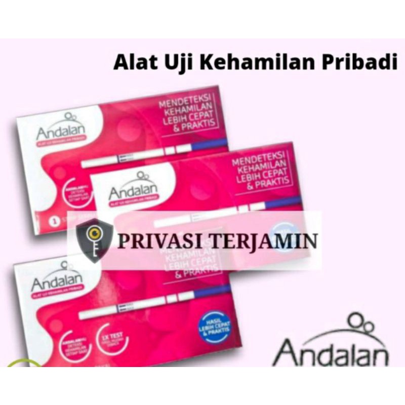 Tes Kehamilan Testpack Andalan Test Pack Test Kehamilan Instant Hcg Urine Pregnancy Test (ANDALAN)