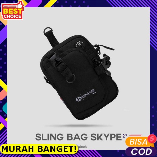 Tas Selempang Slingbag Pria Modis Import Branded Batam Murah Kerja T12636 Tas Selempang Pria Skype S