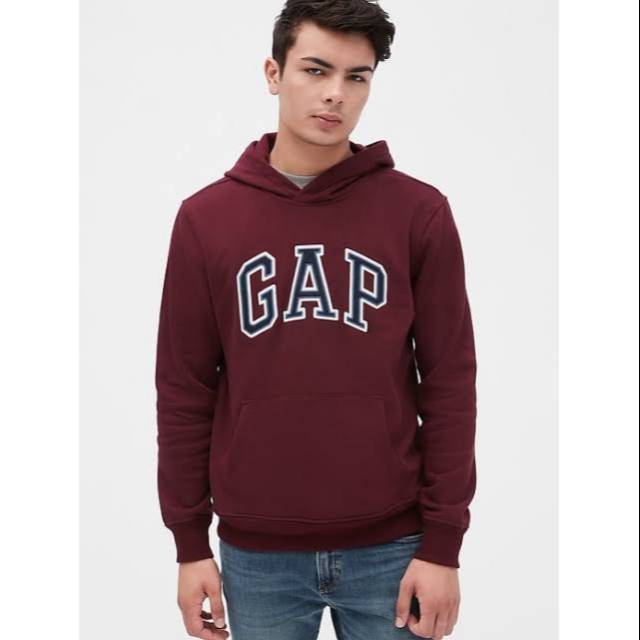 gap maroon sweatshirt