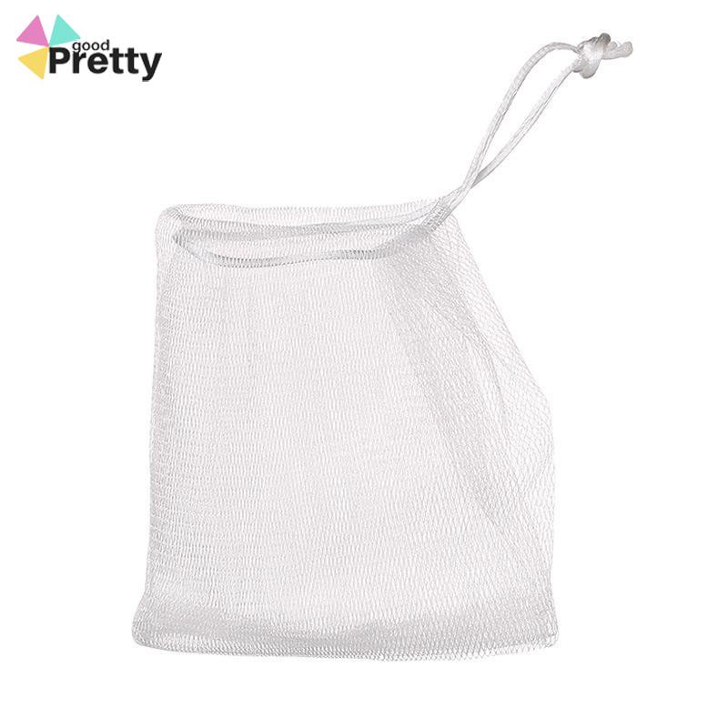 Foaming Mesh Pembersih Wajah Cleansing Mesh Handmade Soap Mesh Bag - PD