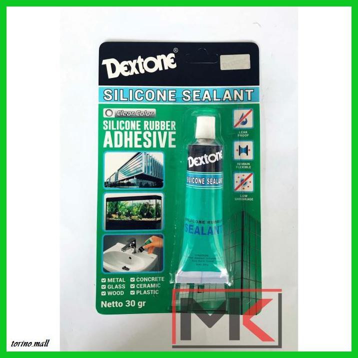 

TAKEREP- LEM SILICONE SEALANT DEXTONE 30 GR / LEM KACA ODOL -TNALAES-EPAT.
