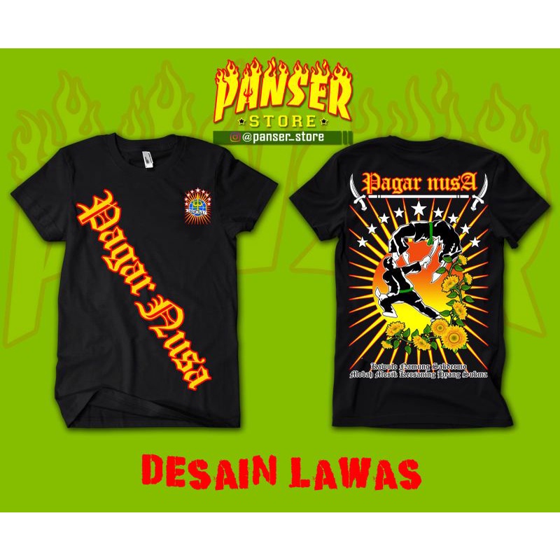 Jual Kaos Pagar Nusa Desain Lama Shopee Indonesia