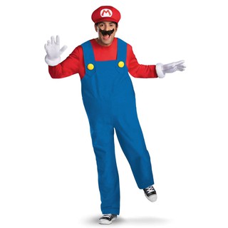 Kostum super mario bros luigi Nintendo playstation cosplay halloween