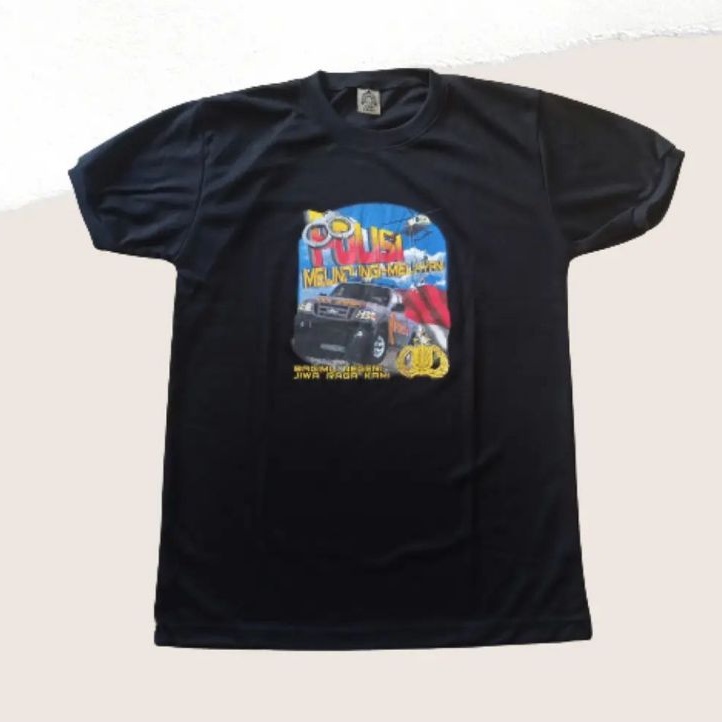 Kaos Polisi Hitam