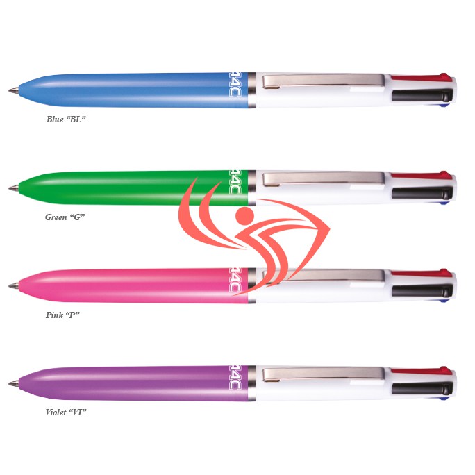 

Ballpoint 4 warna zebra A-4c