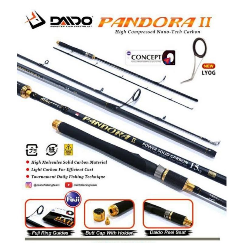 JORAN PANCING DAIDO PANDORA II 180 SOLID CARBON FUJI