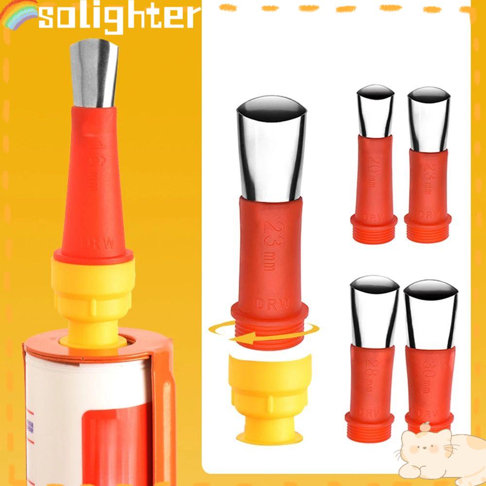 Solighter Nozzle Aplikator Dempul Bahan Stainless Steel