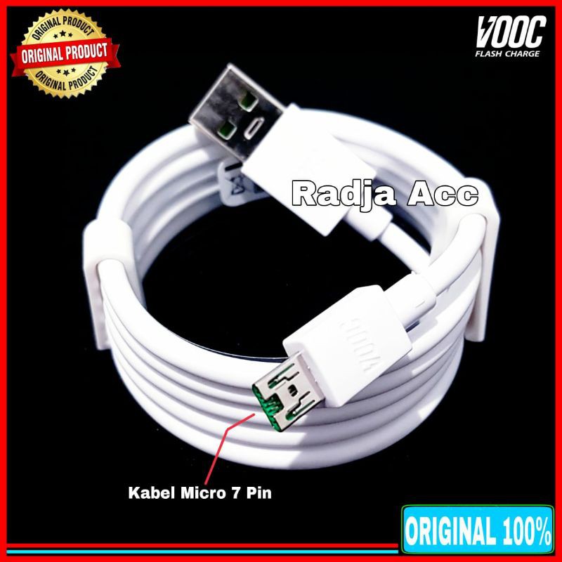 Kabel Data Oppo R7 Plus F1Plus F3 Plus Find 7 R5 Original 100% Vooc Micro USB