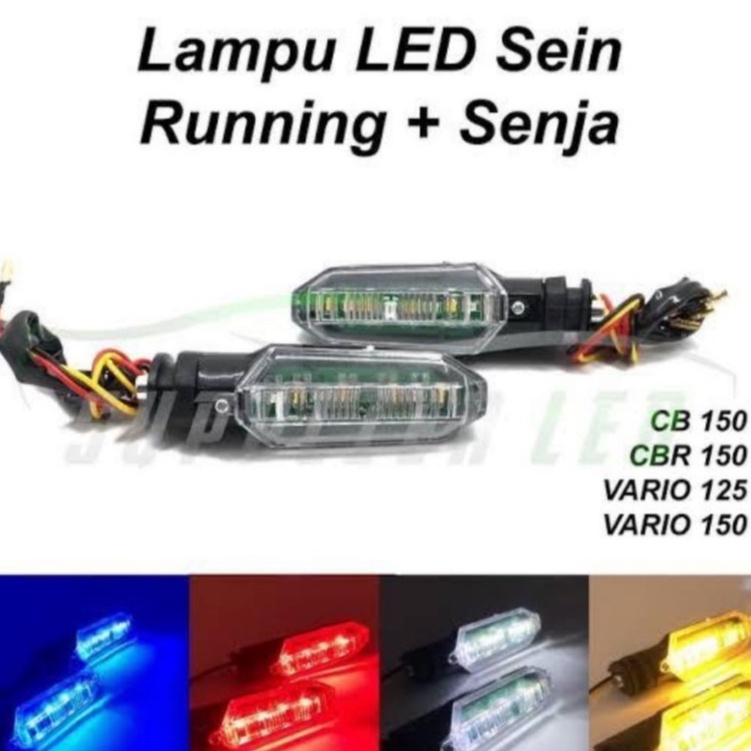 SEN RUNNING NEW MODEL VARIO NEW/lampu sein kiri kanan honda vario 150 vario 125 cb 150r led cbr 150 led new