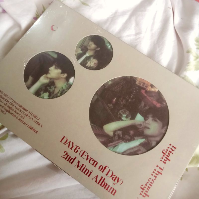 [SEALED] RIGHT THROUGH ME ALBUM DAY6 EVEN OF DAY