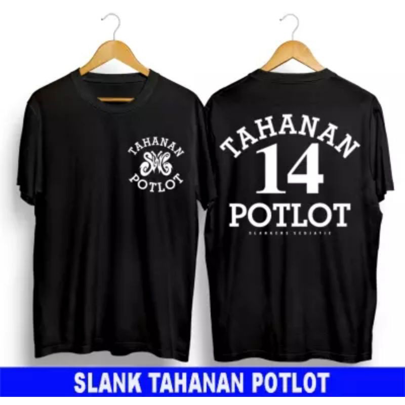 BAJU KAOS TAHANAN SLANK 14 POTLOT #POTLOT #TAHANAN #SLANK