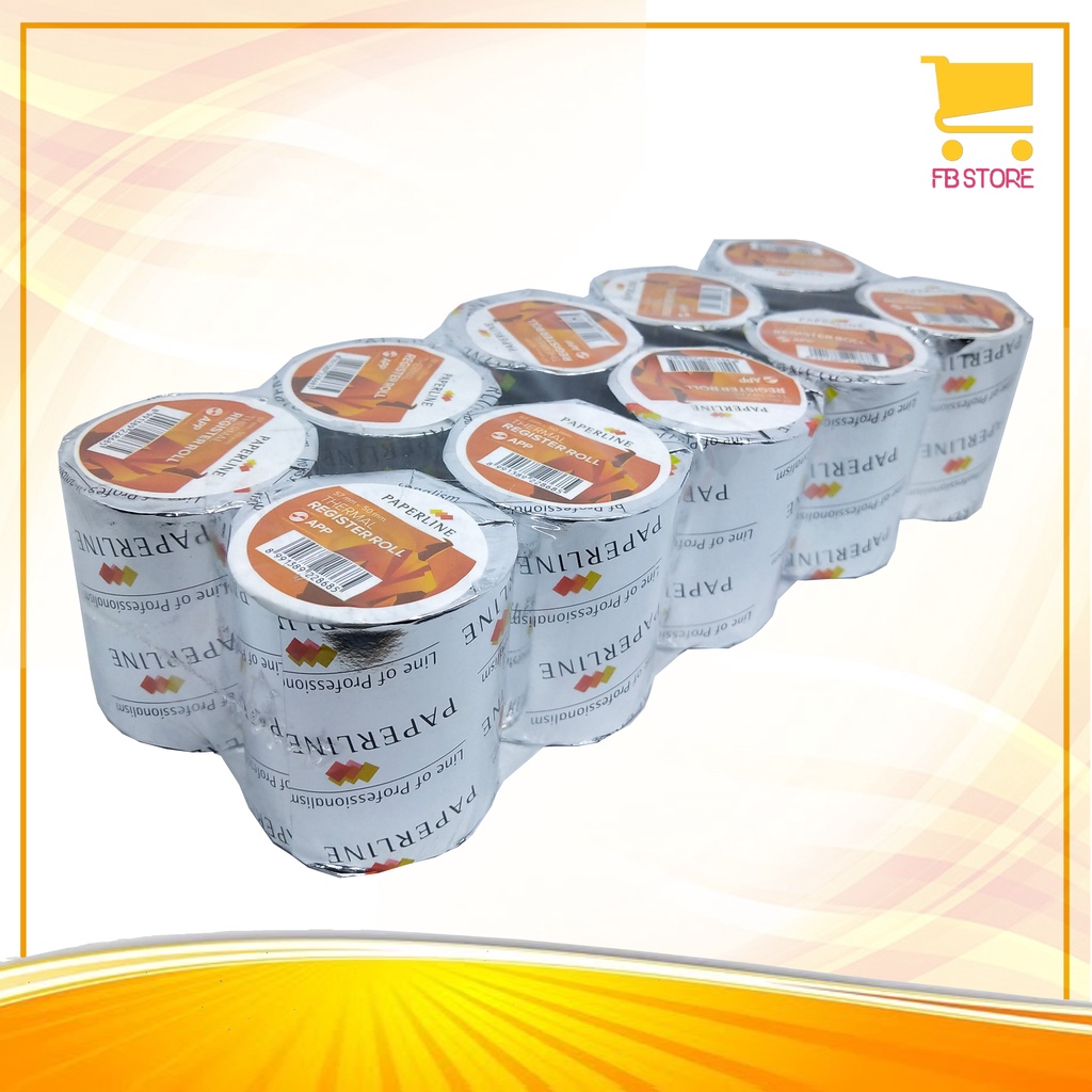 

Kertas Kasir Thermal Register Roll APP PAPERLINE 57 x 50mm Per Roll