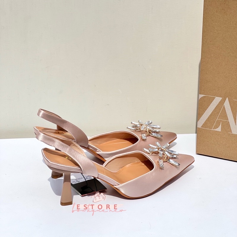 New Heels Zr Satin Diamond