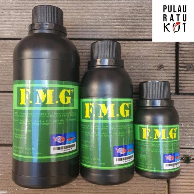 FMG+ obat flashing koi obat parasit dan jamur