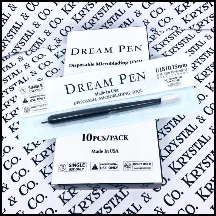 

Diskon Dream Pen U-18 / 0.15Mm Disposable Microblading Tool Manual Pen Sulam