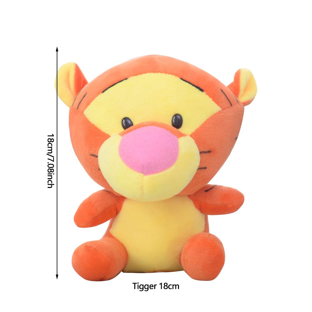 (Tk) Mainan Boneka Winnie The Pooh Bahan Plush Ukuran 18cm Untuk Anak Perempuan