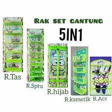 RAK GANTUNG karakter 5 in 1