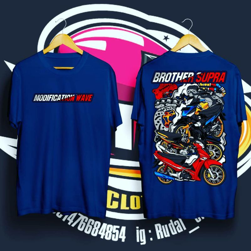 KAOS SUPRA / KAOS MOTOR SUPRA / KAOS SUPRA WAVE / SUPRA / KAOS DISTRO / ORIGINAL / COD