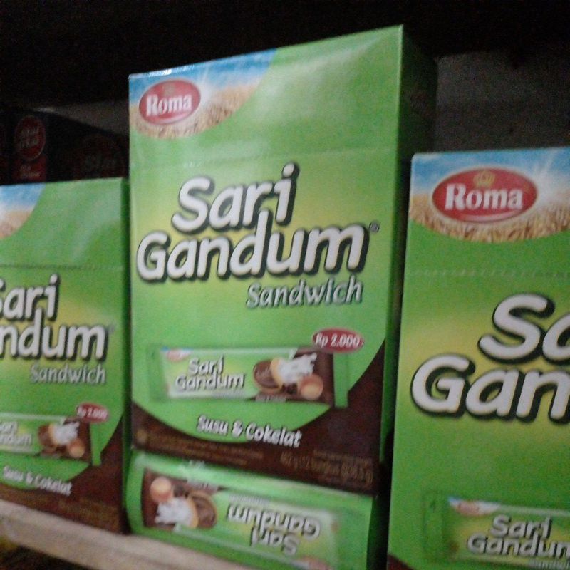 

SARI GANDUM 2000 1 BOX isi 12 pcs