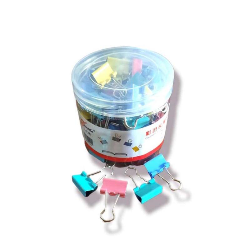Jual BINDER CLIP KECIL WARNA ISI 48PCS Shopee Indonesia