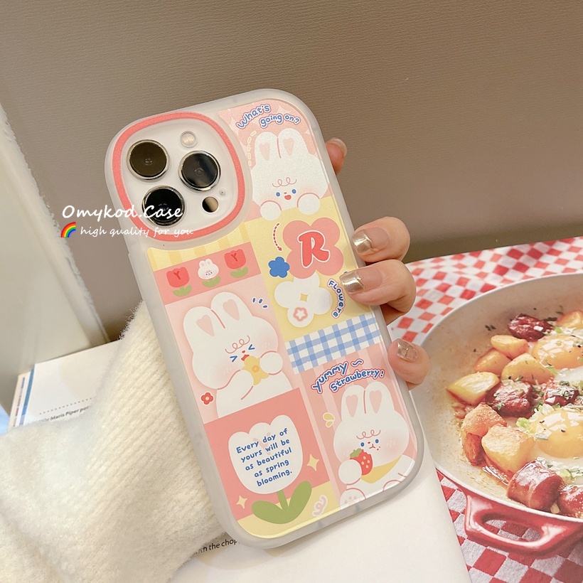 Soft Case Silikon TPU Transparan Motif Mata Bulat Untuk iPhone 11 12 13 14 Pro MAX 6s 6 Plus 7 8 Plus 14 Plus SE 2020 2022 XR X Xs MAX