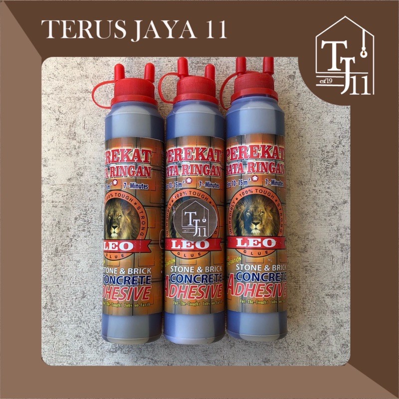 Lem Bata Ringan merk LEO isi 600 ml Super Kuat dan Praktis