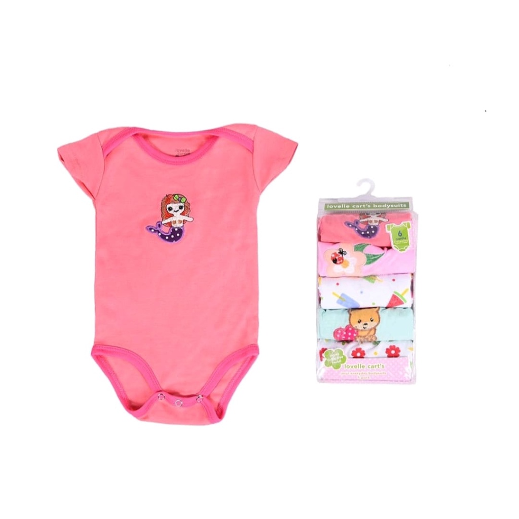 JUMPER BAYI LENGAN PENDEK ISI 1PCS MEREK CARTER LOVE/BIZYBEE/BABY GROW