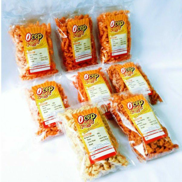 MAKARONI KEMASAN 85gr MURAH RASA TERJAMIN / MAKARONI 85gr OCEP SNACK