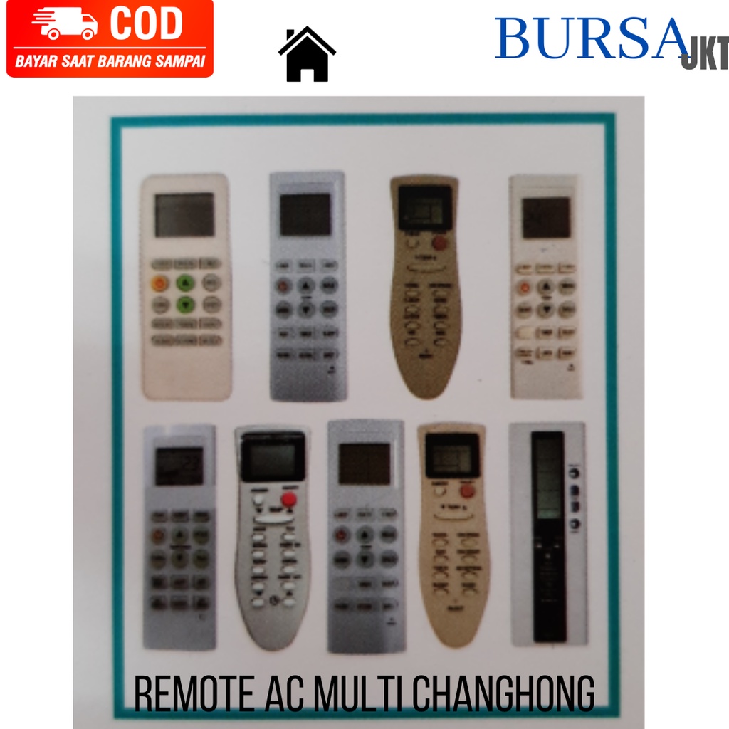 REMOTE REMOT AC CHANGHONG MULTI CHANGHONG CHINA K8011 TR CHUNGHE