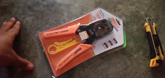 Jakemy Crimper Plier Tang Lan Network Cable Rj45 / Rj-11- Jm-ct4-3