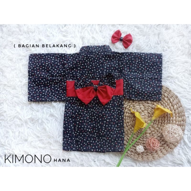 Kimono Hana | Baju Khas jepang | Dress Anak Perempuan | kimono jepang