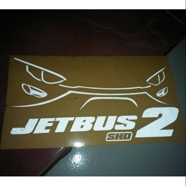 

sticker stiker bus bis jetbus 2 shd
