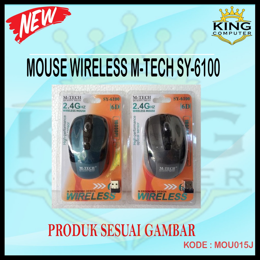 MOUSE WIRELESS M-TECH SY-6100