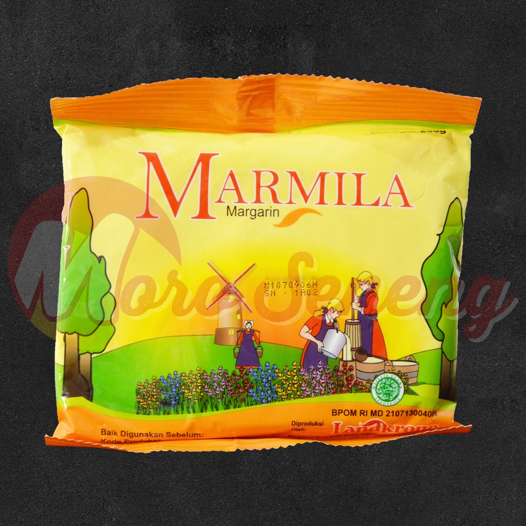 Marmila Margarin Susu Vanila / Mentega Milk Vanilla Sachet